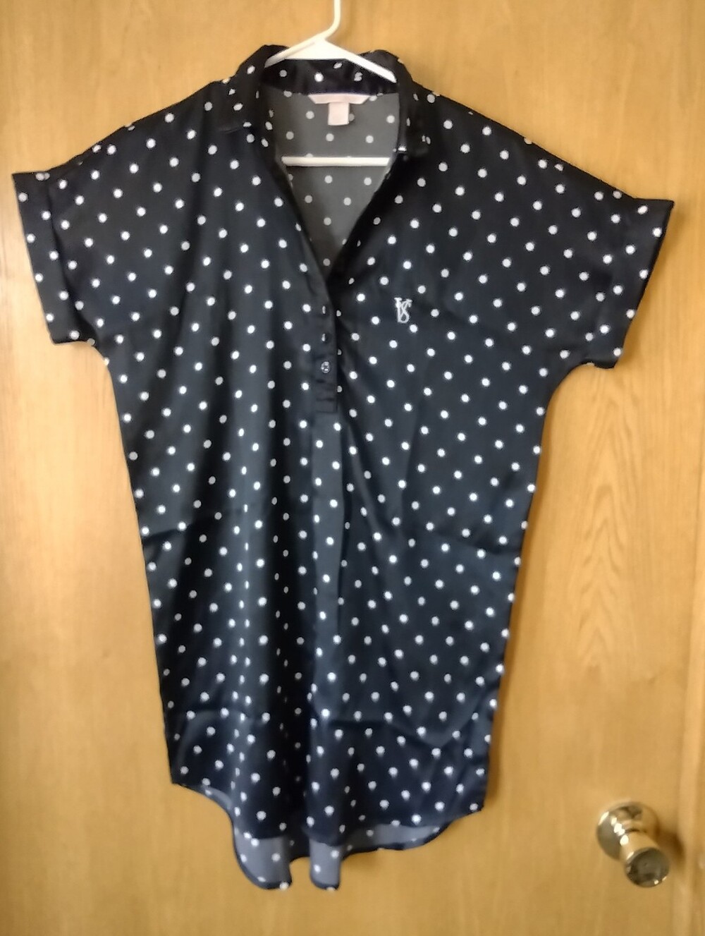 Victoria's Secret Silk Night Shirt Size Small